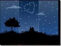Under the stars!